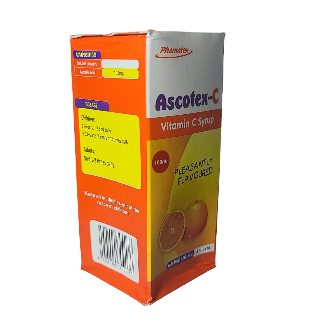 ASCOREX-C (VITAMIN C SYRUP) 100ml. - Vastovers Retail Store For Drugs ...