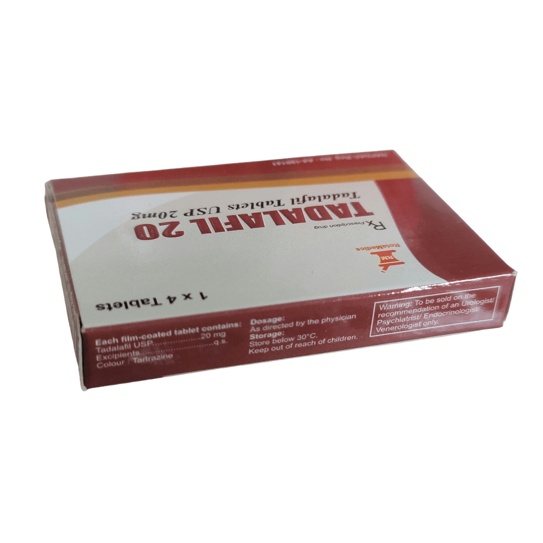 Tadalafil tabletten 20 mg